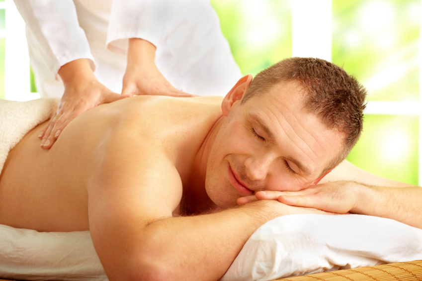 man massage