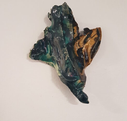 GUST ceramic art close up